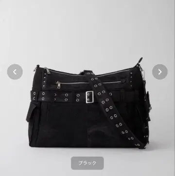 [ GRANCY ] 데님 팬츠 스타일 숄더백