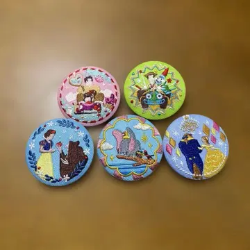 캐릭터 핀 배지 세트