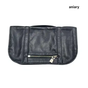 aniary 아니아리 앤티크 가죽 클러치백 멀티 케이스 백