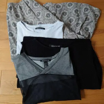 mizuiro ind 상의, 베스트, 스커트 4세트