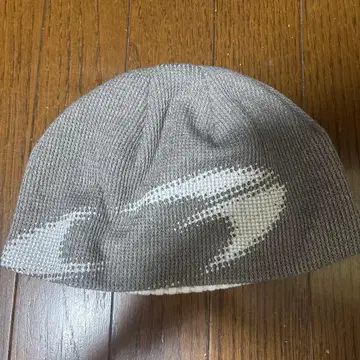 [ GRAILZ ] LOGO TWO-TONE BEANIE 비니 그레이
