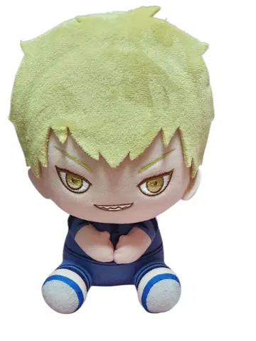 블루 록 이사기 진고 대형 푹신 봉제 인형 택 포함