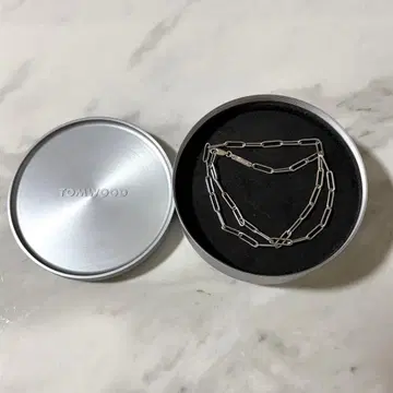 톰우드 목걸이 Box Chain 박스 체인 실버