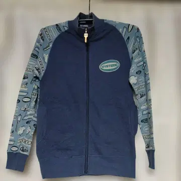 HYSTERIC 네이비 집업 가디건