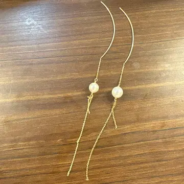 Hirotaka 펄 롱 귀걸이