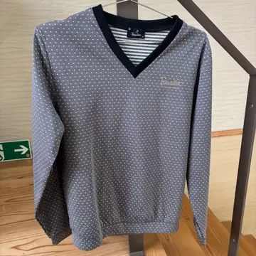 Paradiso 남성용 셔츠 M 그레이 도트 무늬