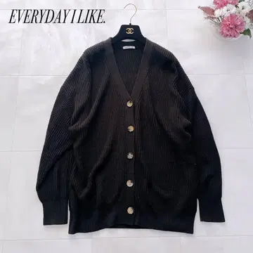 Deuxieme Classe *Si/Co Relax V넥 가디건