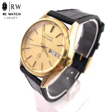 7-5034 세이코 킹 쿼츠 5856-8050 손목시계