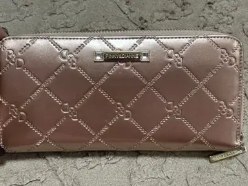 PINKY&DIANNE 장지갑 메탈릭 핑크