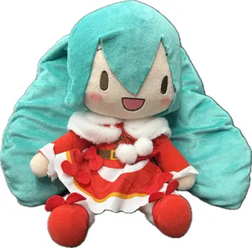 19 하츠네 미쿠 후와푸치 L 봉제 인형 크리스마스