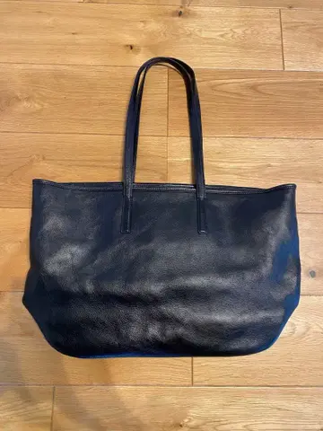 비즈니스 레더 팩토리 가죽 토트백 블랙