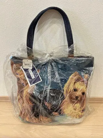 싱크비 토트백 요크셔테리어 린다 피켄 콜라보 새상품