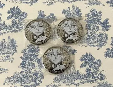 카구라바치 실버 캔뱃지 히루히코 3종 세트