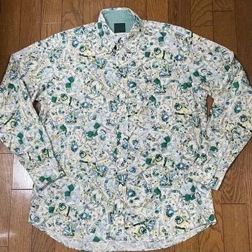 [ Karl Helmut ] 칼 헬무트 작은 장미 프린트 셔츠 블라우스