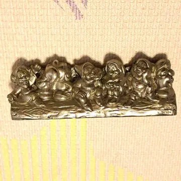 일곱 난쟁이 백설공주 사진 액자 실버 캐릭터 Disney 철 금속