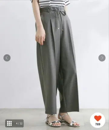 grove 그로브 아름다운 밸런스를 실현하는 하이웨스트 와이드 팬츠