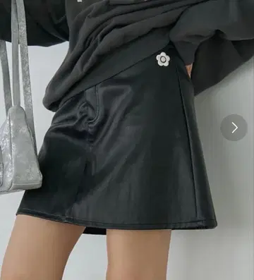 마리콴트 x PUBLUX 가죽 스커트 미니 스커트