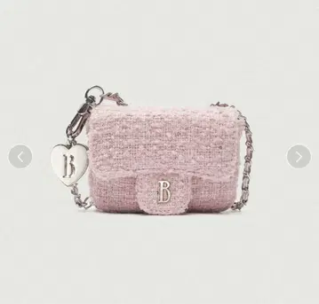 더 바넷 트위드 체인 미니백