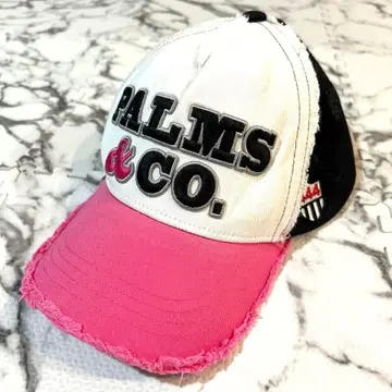 새상품급 요시노리 코타케 골프 캡 핑크 메쉬 모자