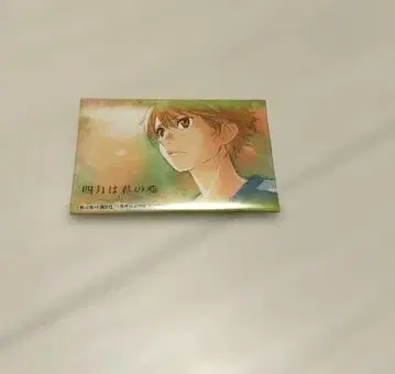 4월은 너의 거짓말 스퀘어 캔뱃지 와타리 료타