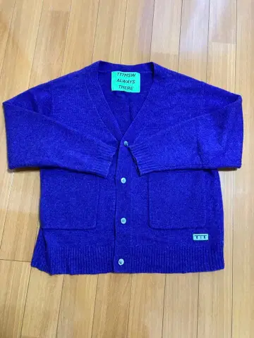 TTTMSW ALWAYS THERE 퍼플 가디건