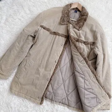 ROADRUNNER 보아 자켓 안감 퀼팅 베이지 L 사이즈 방한