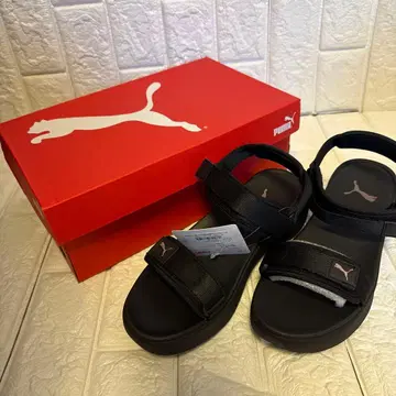 PUMA 스포티 우먼 샌들 블랙 샌들