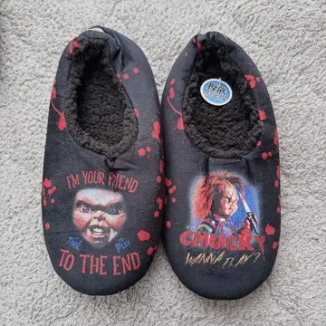 처키 처키드 플레이 룸슈즈 슬리퍼 25-27cm