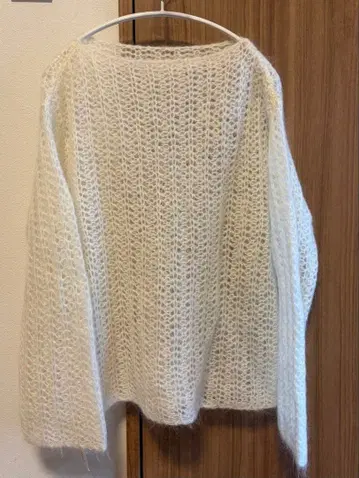 루즈 모헤어 니트