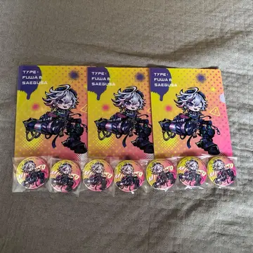 [후와 미나토] 캔뱃지, 미니 파일 세트