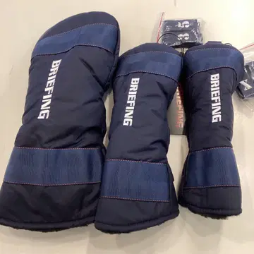 신상 새상품 BRIEFING 정품 골프헤드커버 3세트 네이비