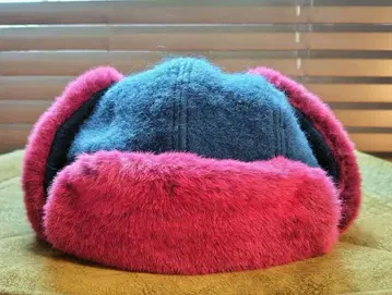 플라이트 캡 Aura/PoANCA 핑크 블루 겨울 모자