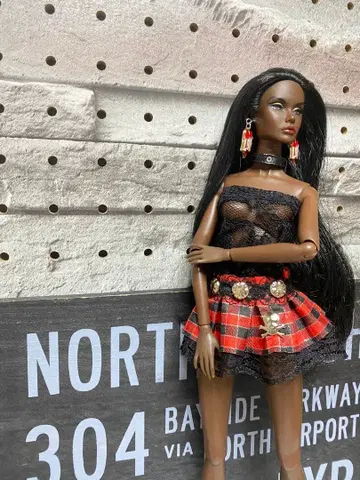 포피 파커 패션 로열티 1/6 인형 의류 핸드메이드