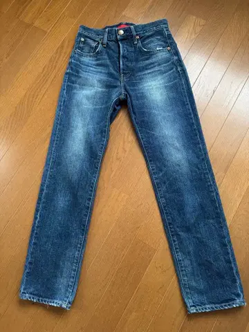 새상품급 RED CARD 블루 스트레이트 데님