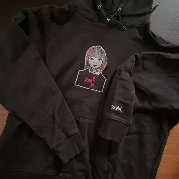 X-girl 후드티
