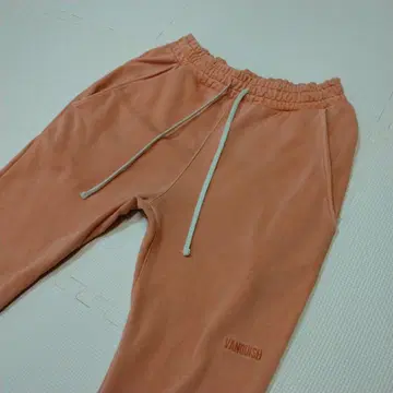 VANQUISH FITNESS 조거 팬츠 저지 오렌지 S