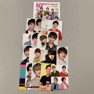 쟈니즈 WEST 포스터 카드 세트 묶음 판매