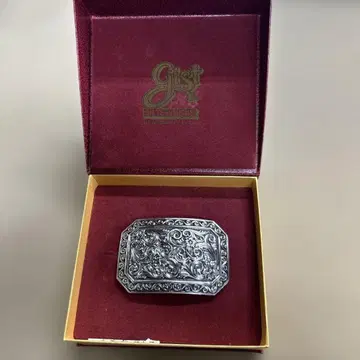 Gist silversmith 벨트 버클 박스 포함