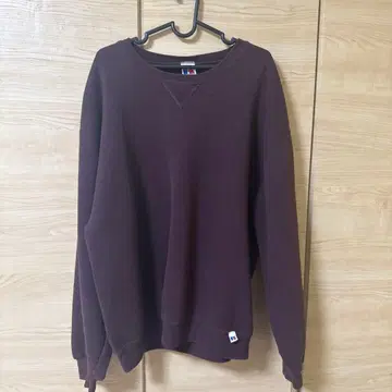 러셀 애슬레틱/러셀/맨투맨/버건디