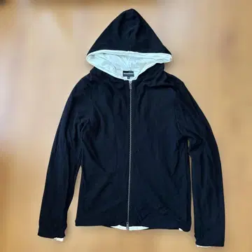 엠포리오 아르마니 블랙 후드티 46 사이즈