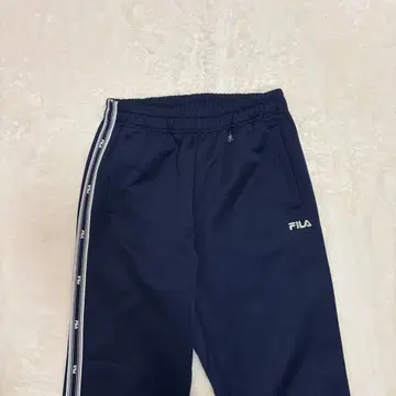 슬랙스 네이비 M 남녀 공용 저지 팬츠 FILA