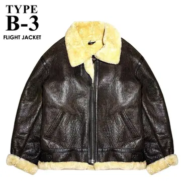 정가 10만 베스트 원 B-3 무스탕 플라이트 자켓 F 브라운 양가죽