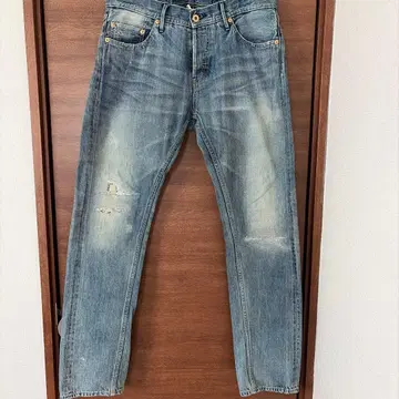 DELUXE 라이트 블루 데님 스트레이트 팬츠 MEDIUM 38