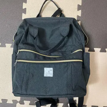 GRAHAM SUPPLY 다크 그레이 마더백