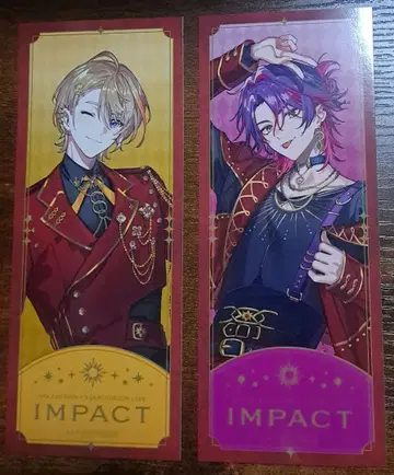 니지산지 후라 소토 & 와타라이 히바리 IMPACT 특전 티켓풍 카드