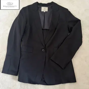 B/Y 유나이티드 애로우즈 자켓 네이비 원 버튼 사이즈 S