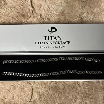 파이텐(phiten) 티타늄 체인 목걸이 50cm 순수 티타늄 채용
