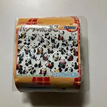 팬더 피규어 4점