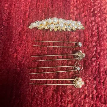 졸업식, 성인식, 결혼식 머리핀 세트