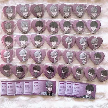 &.Emo POPUPSHOP 쿠마세 아키 불행한 물린 자국 캔뱃지